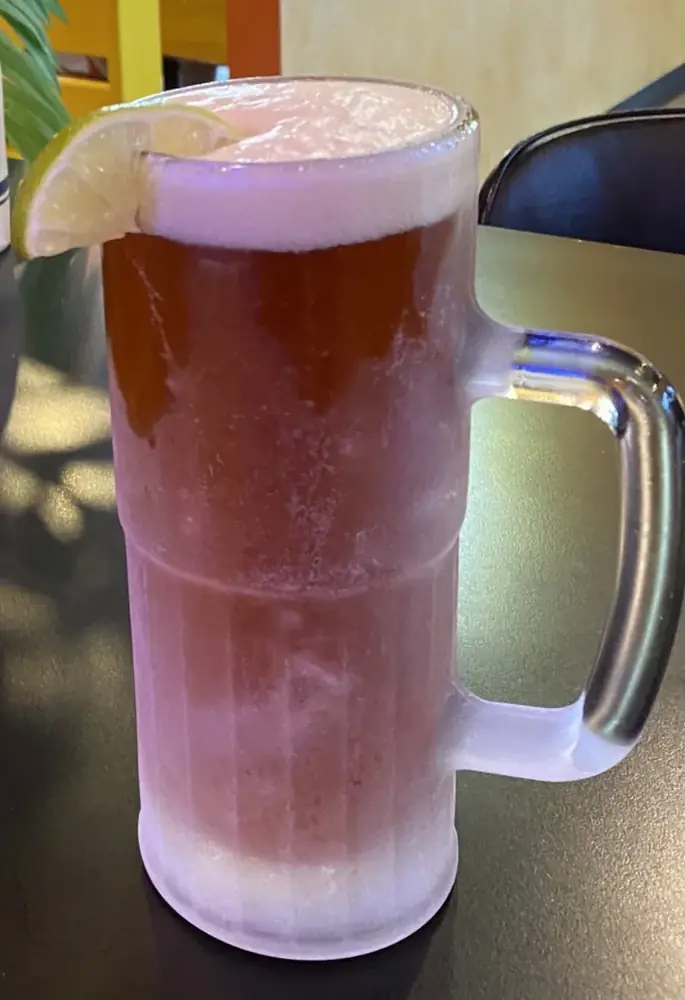 Ice-cold beer